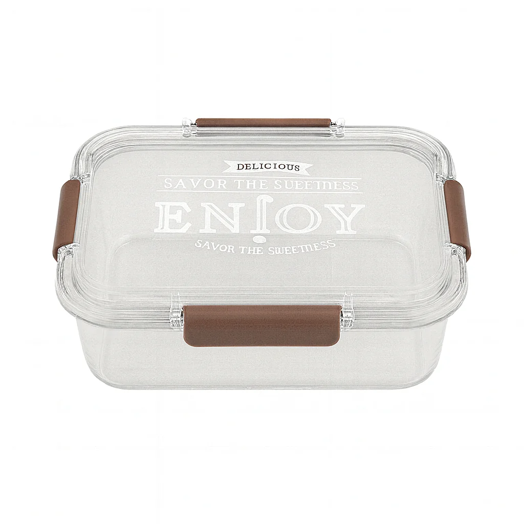 Stainless Steel “ENJOY” Lunch Box – Leak-Resistant Multi-Compartment Food Container - Image 2