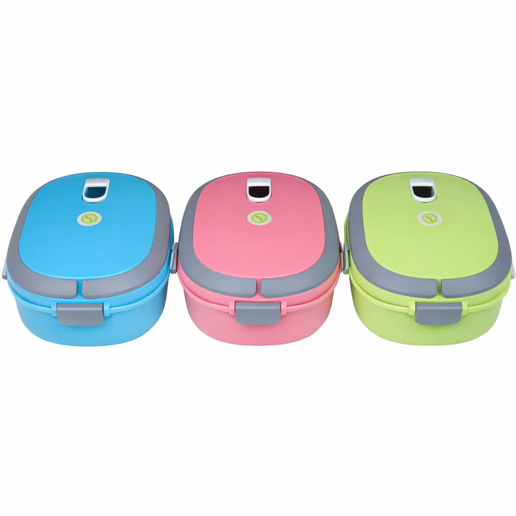 Stainless Steel Thermal Lunchbox 800ML – Insulated Food Container (Blue, Pink, Green)