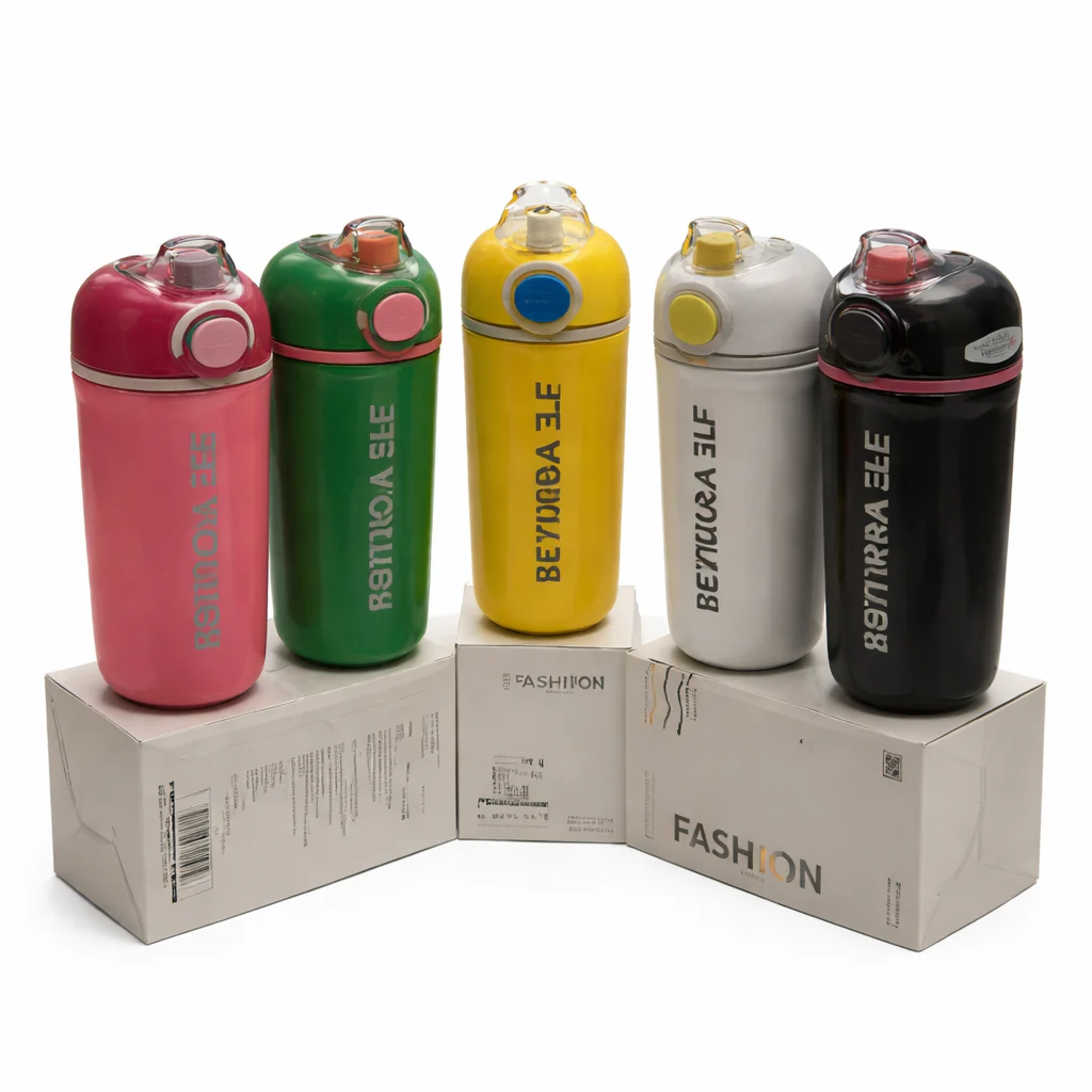 Stainless Steel Vacuum Traveling Cup M192 – 420ML Insulated Thermal Bottle
