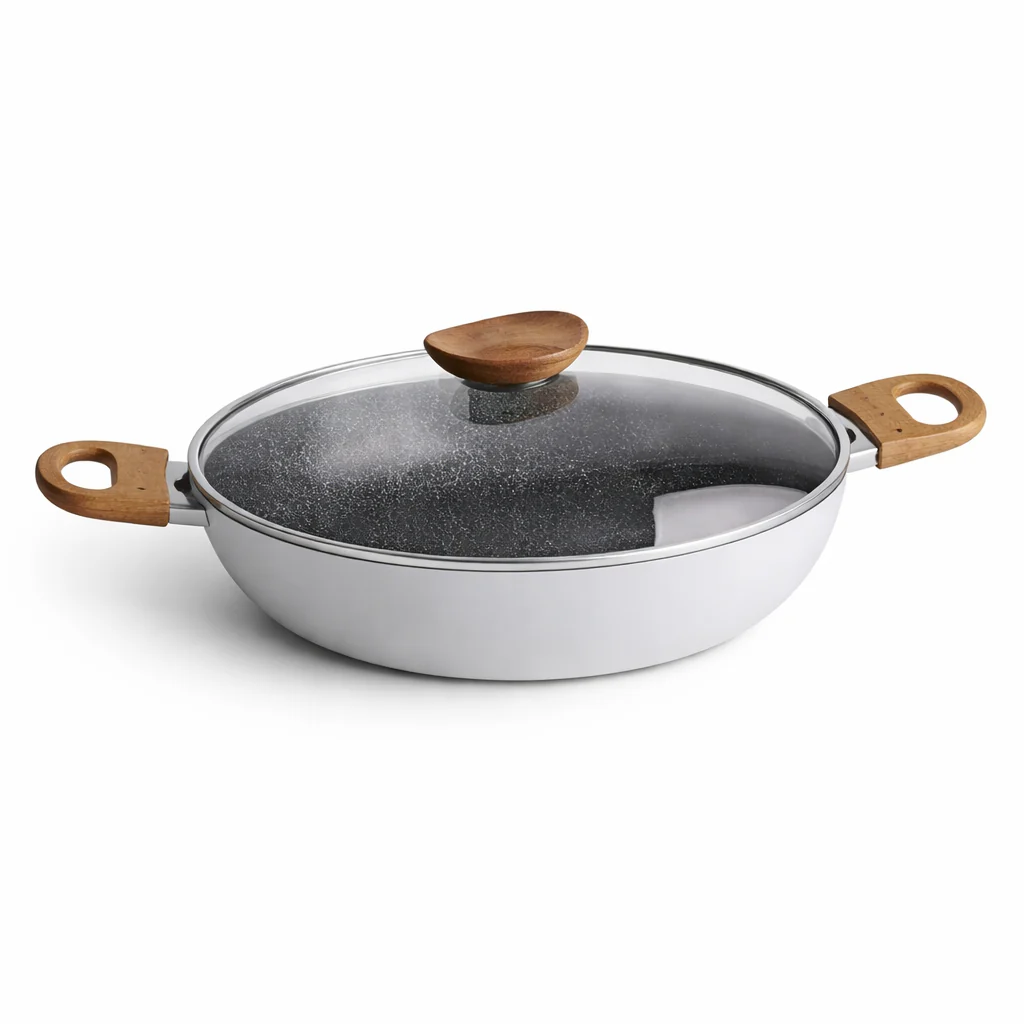 Synmore Granite Coating Casserole – 20 cm | 24 cm - Image 2