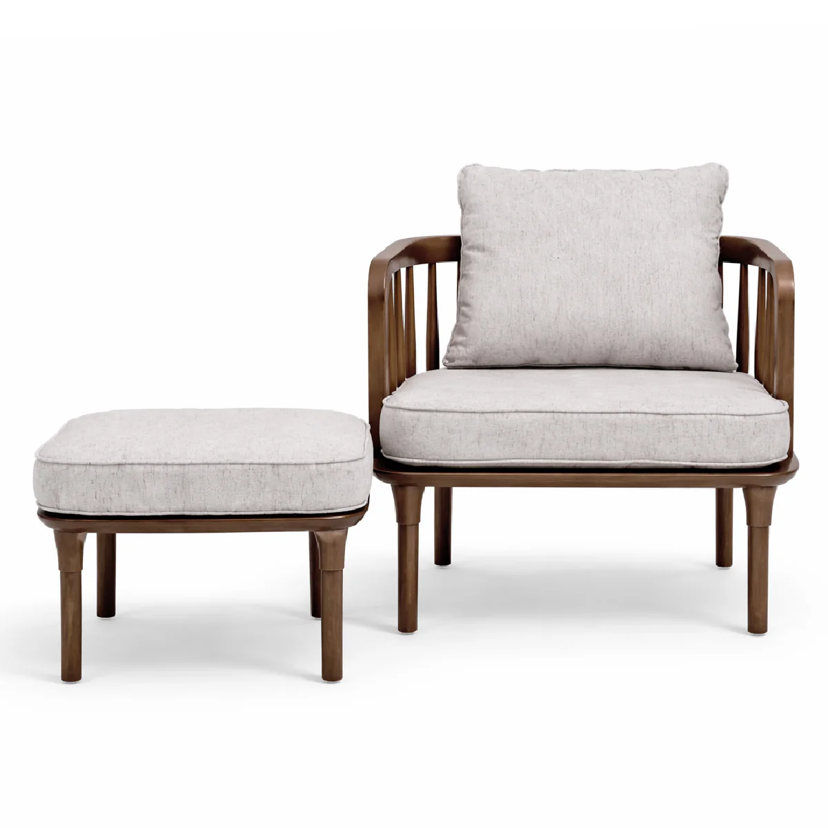 Timberland Chair & Puff - Image 3