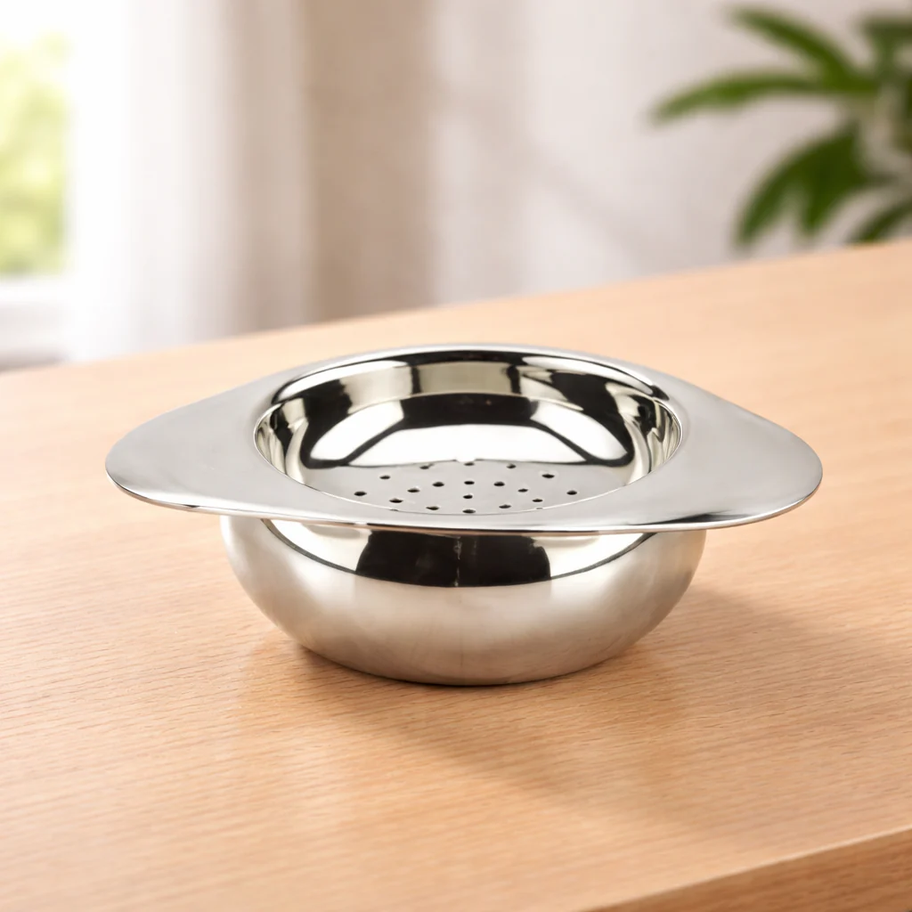 (Triangle) Tea Strainer – Stainless Steel Loose Leaf Tea Filter