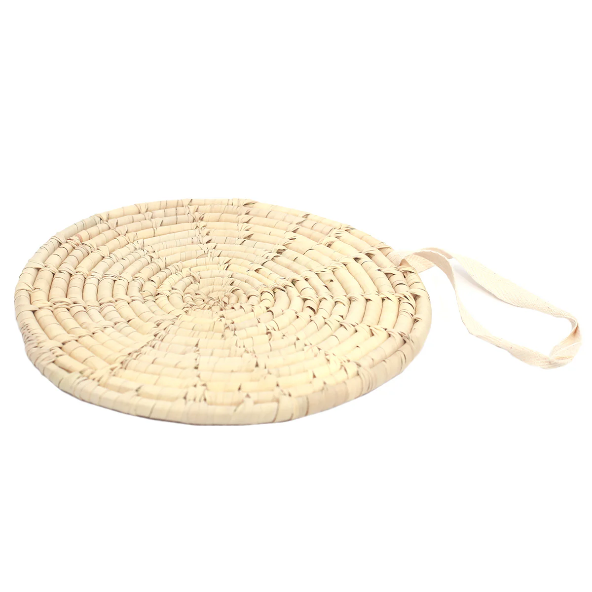 TRIVET PALM LEAF & STRAW 8.5INCH - Image 2