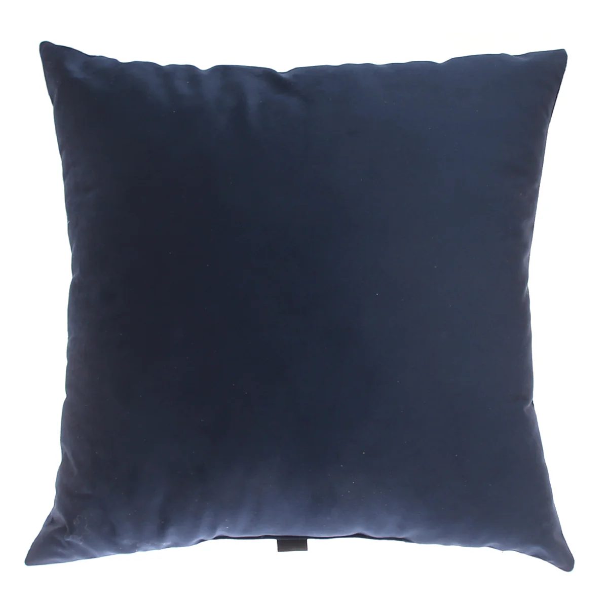 Velvet Filled Cushion 18x18" Navy Blue - Image 2