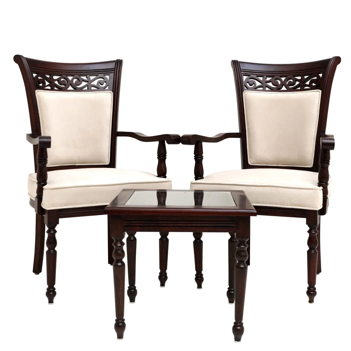 Vintage Chair set 3 pcs - Image 4