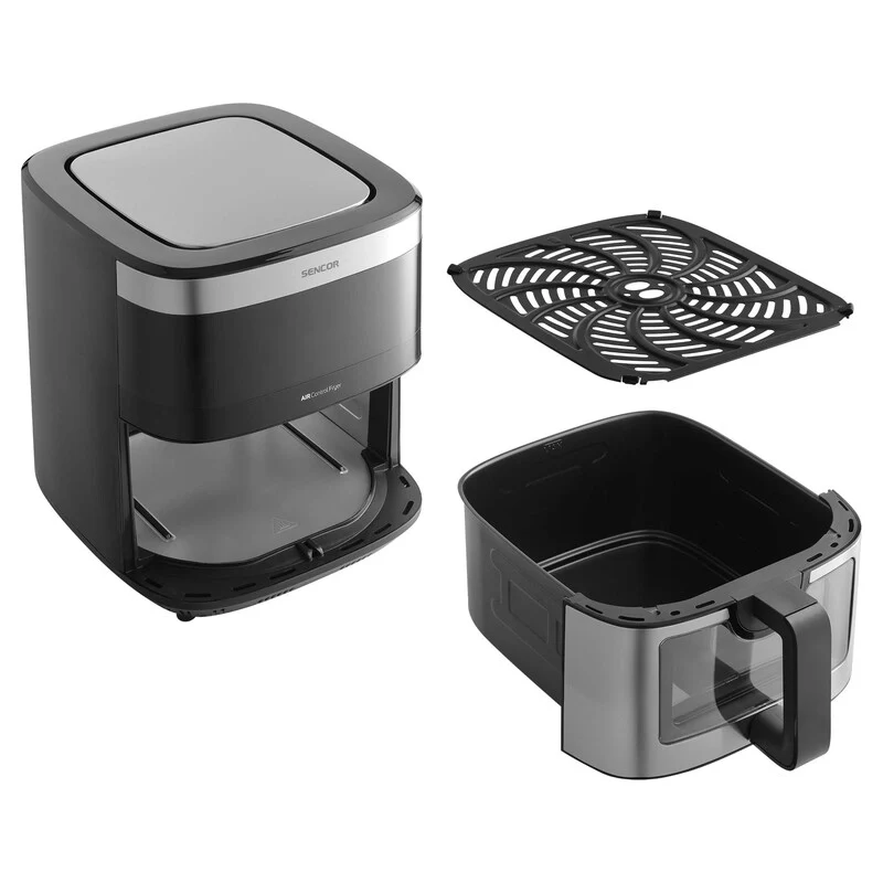 Vita Fryer Extra Large 9L Air Fryer with Viewing Window & LED Display - Image 2