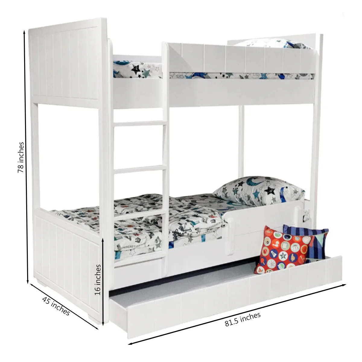 White house bunk bed - Image 3