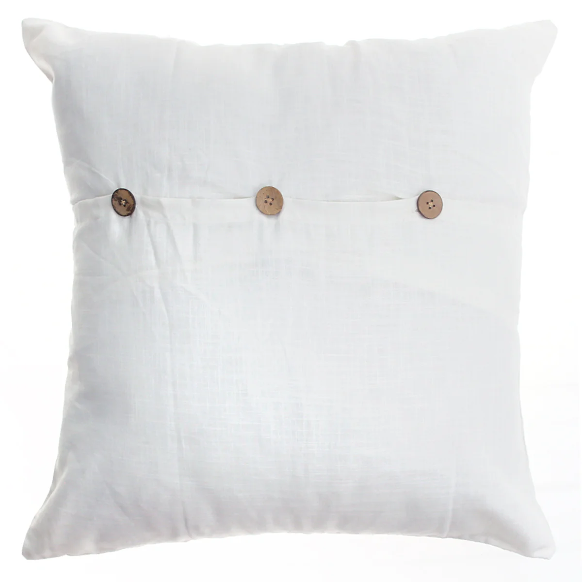 White Jaal Cushion Cover 20x20 – Elegant Cotton Embroidered Throw Pillow Cover - Image 4