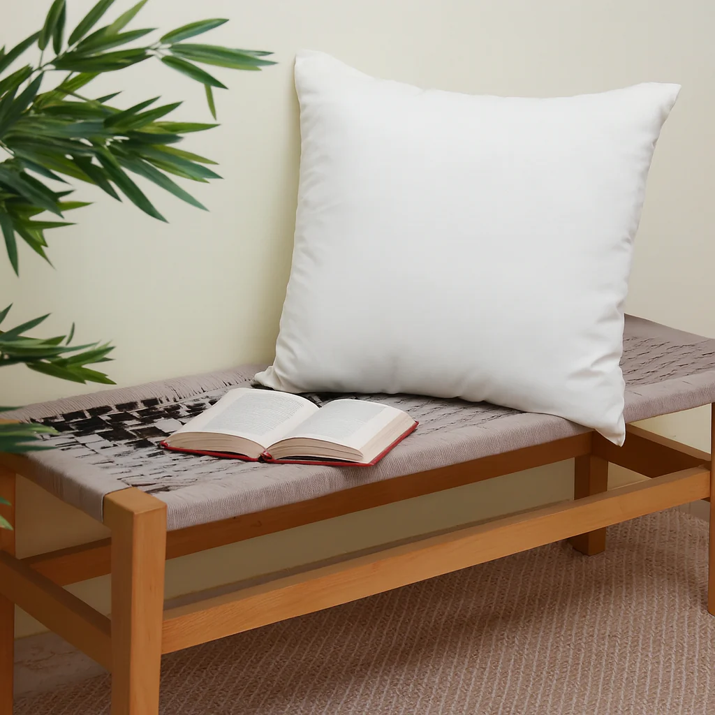 White Velvet Cushion Cover 18x18 WMB