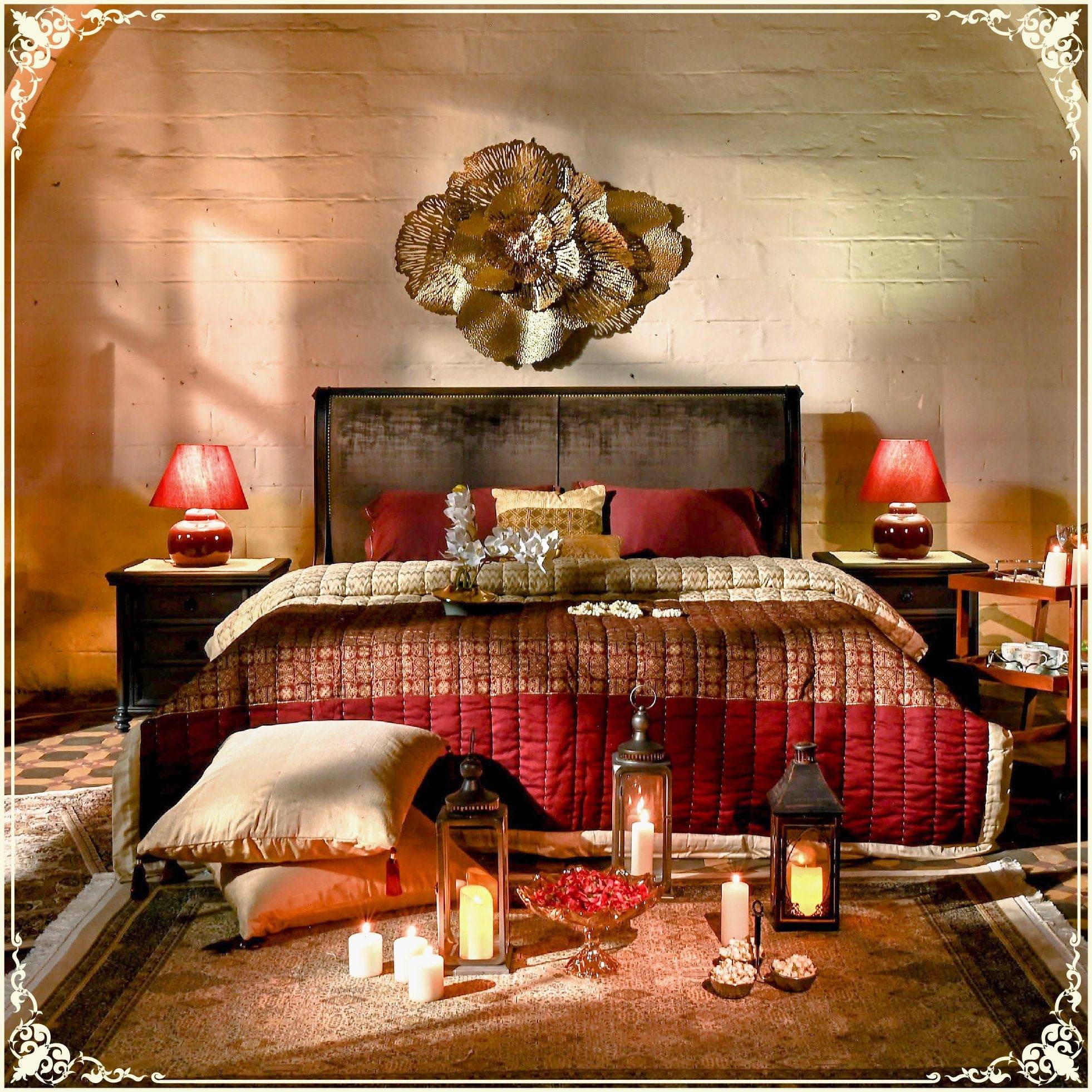 William Bed with 2 Side Table (W-18)