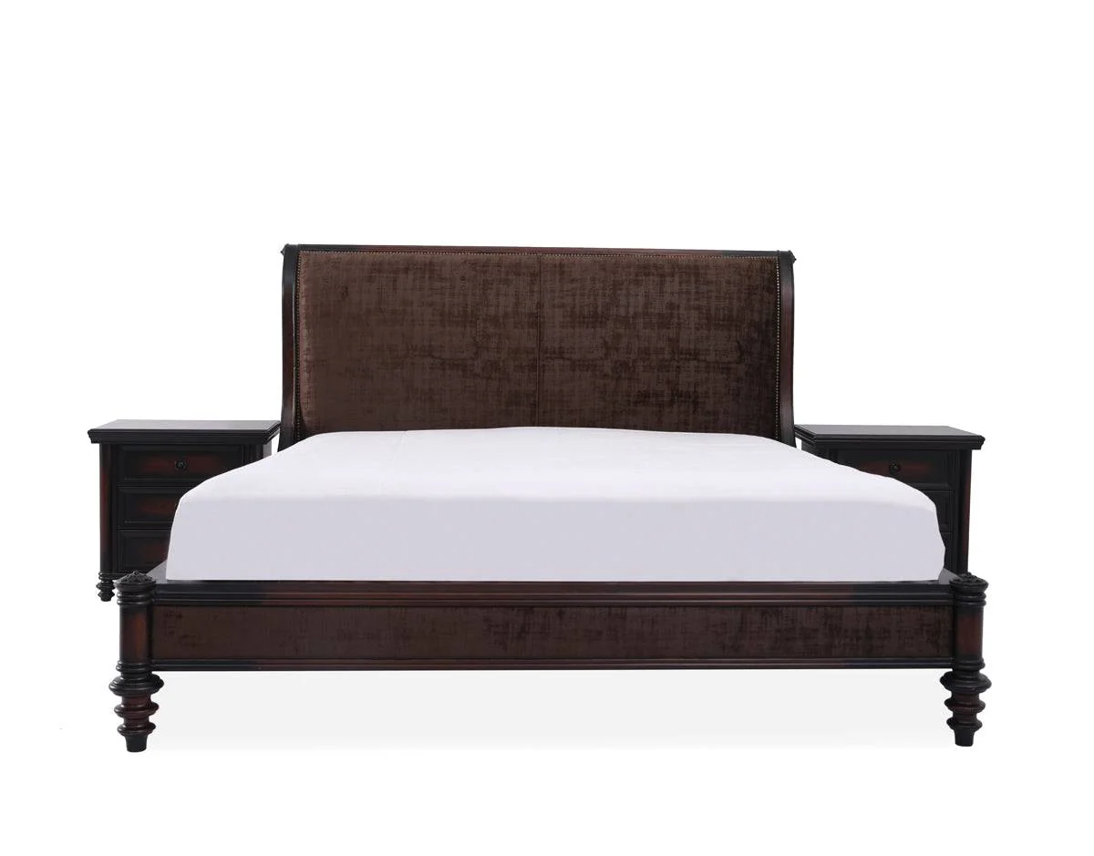 William Bed with 2 Side Table (W-18) - Image 10