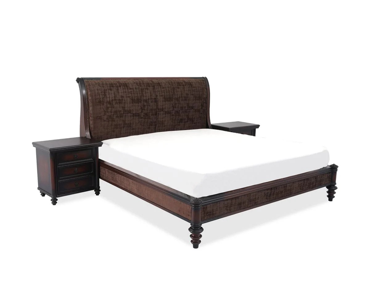 William Bed with 2 Side Table (W-18) - Image 11