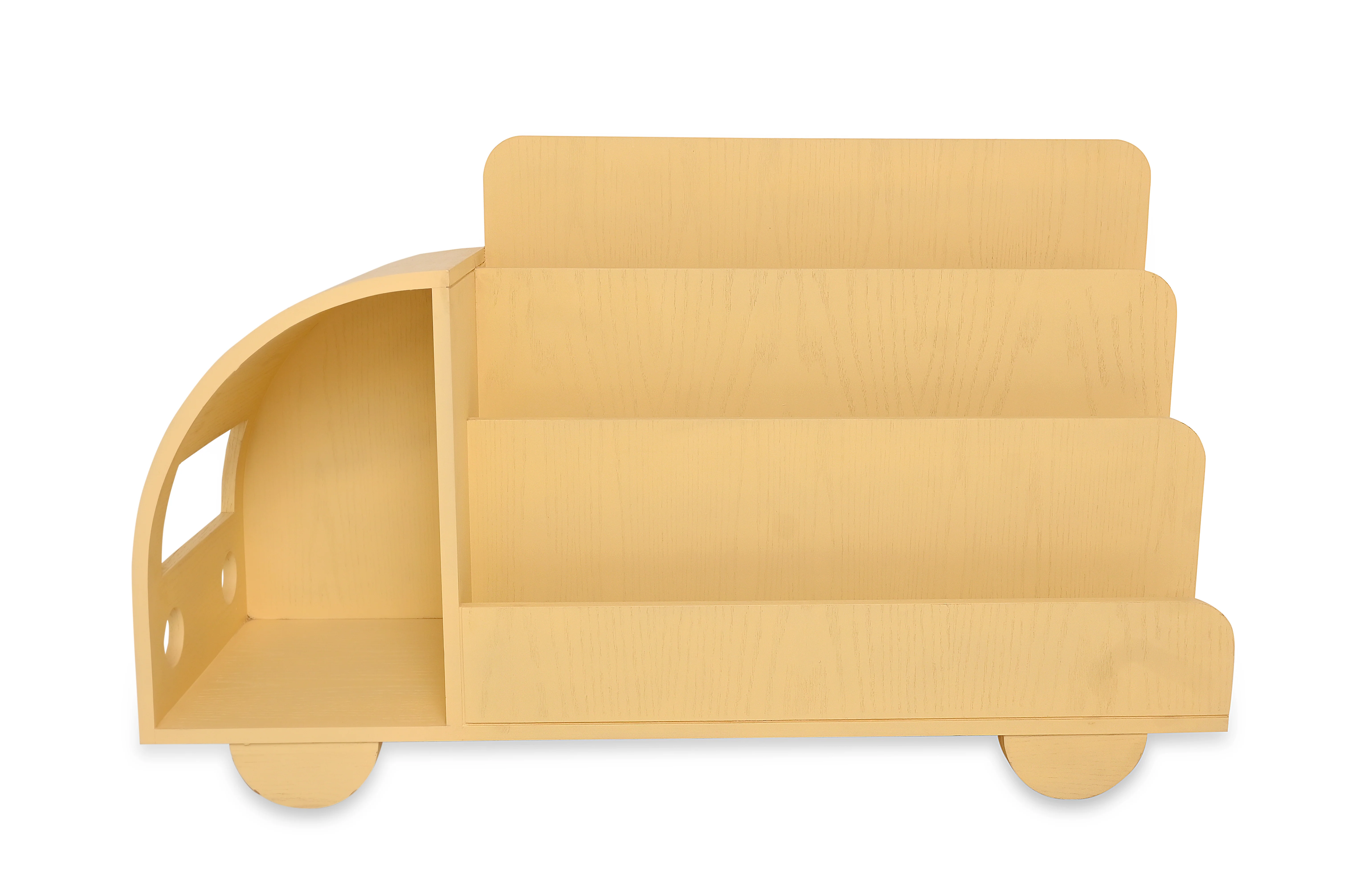Wooden Cart Bed Set – Kids Bed with Chest of Drawers & Bookshelf - Image 6