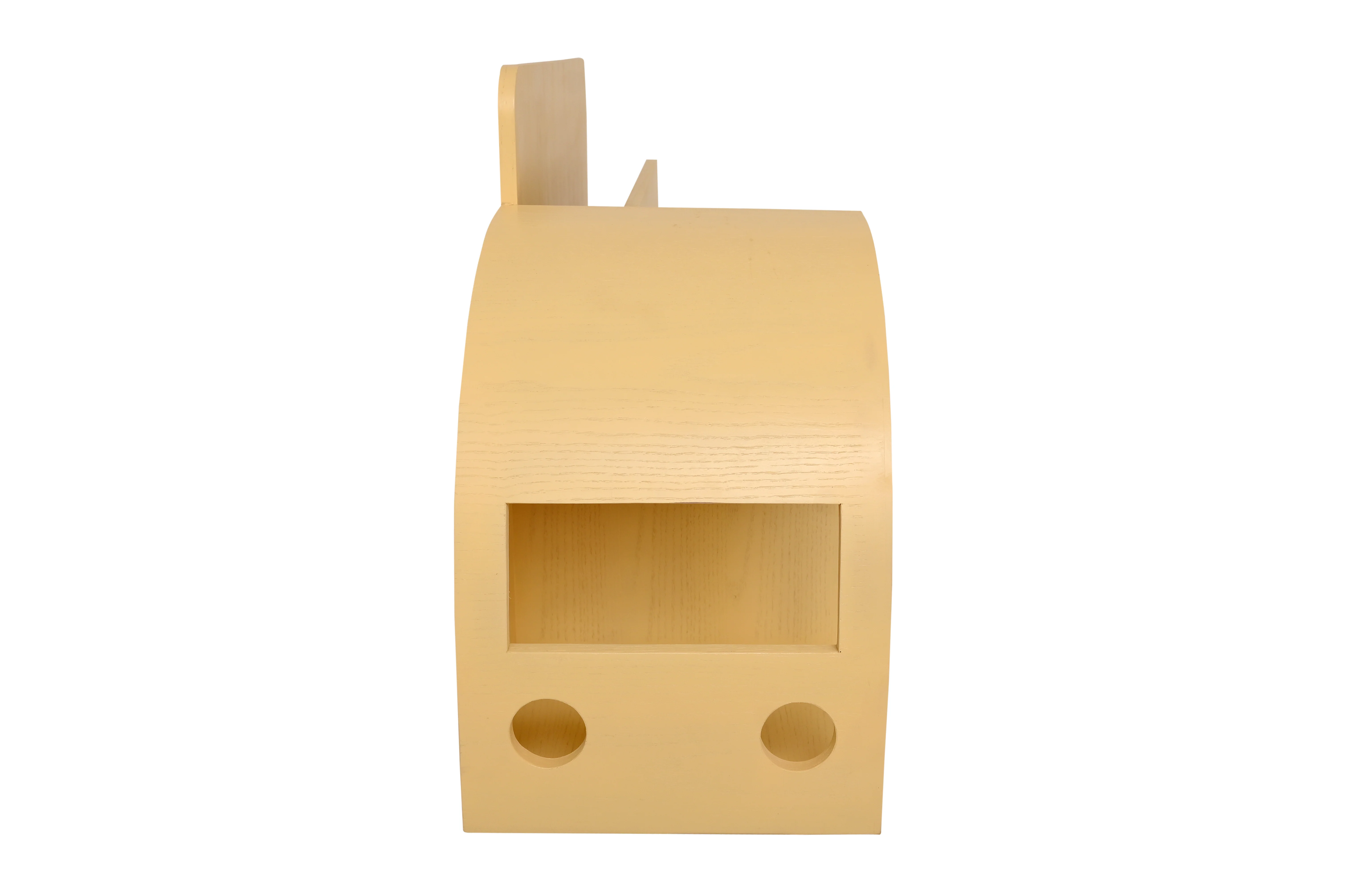 Wooden Cart Bookshelf – Kids’ Room Wall-Mounted Shelf - Image 4