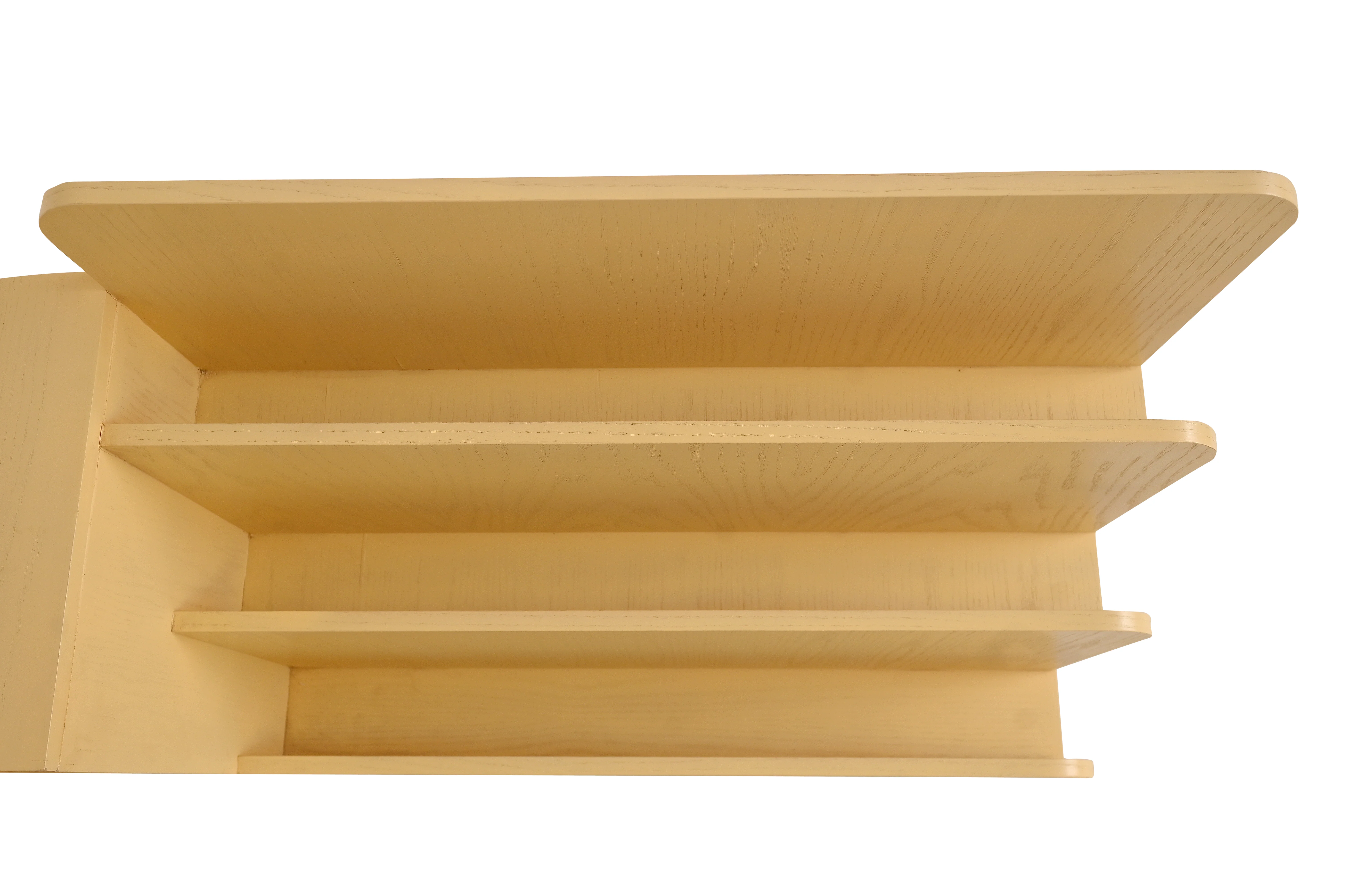 Wooden Cart Bookshelf – Kids’ Room Wall-Mounted Shelf - Image 5